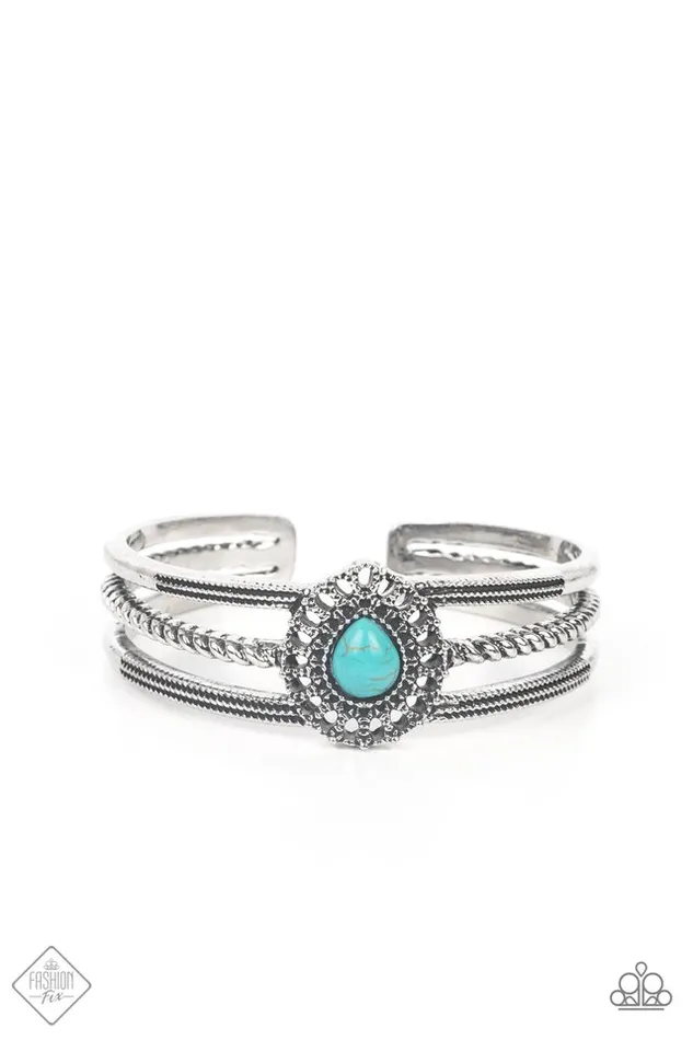 Bracelets Paparazzi Jewelry Paparazzi Bracelet Elemental Escape Blue Bracelets Paparazzi Jewelry Paparazzi Bracelet Elemental Escape Blue