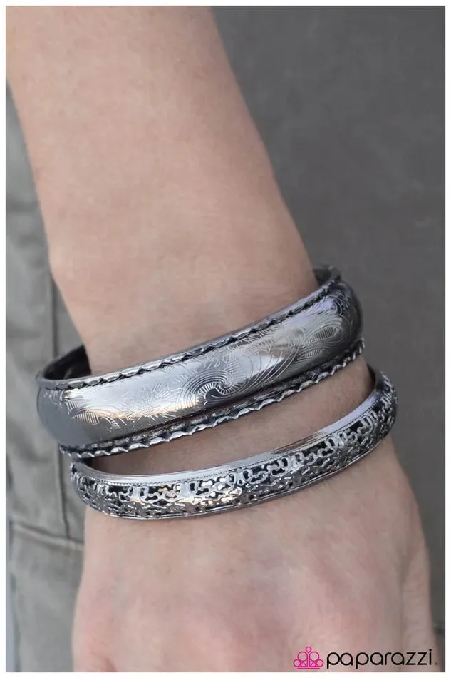 Bracelets Paparazzi Jewelry Paparazzi Bracelet Enjoy the View Black