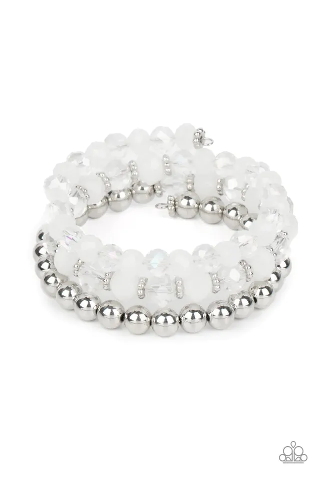 Bracelets Paparazzi Jewelry Paparazzi Bracelet Gimme Gimme White