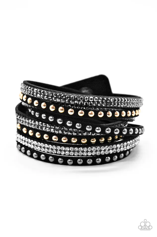 Bracelets Paparazzi Jewelry Paparazzi Bracelet Hit Me With Your Best Shot Black Bracelets Paparazzi Jewelry Paparazzi Bracelet Hit Me With Your Best Shot Black