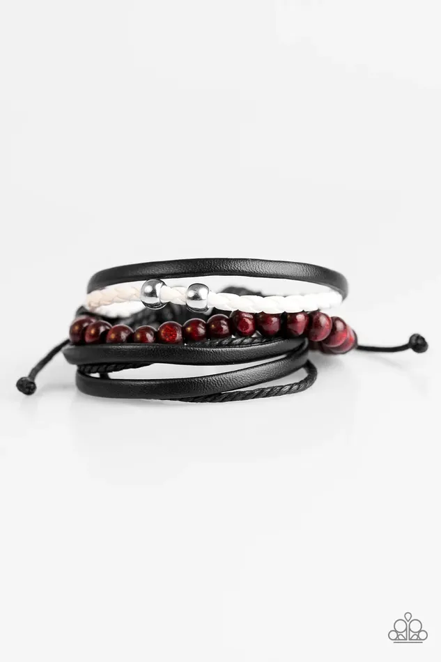 Bracelets Paparazzi Jewelry Paparazzi Bracelet Life Is Wild Black