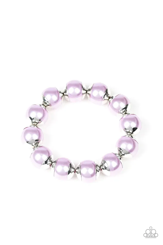 Bracelets Paparazzi Jewelry Paparazzi Bracelet One Woman ShowSTOPPER Purple