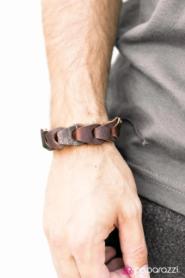 Bracelets Paparazzi Jewelry Paparazzi Bracelet Safe Harbor Brown