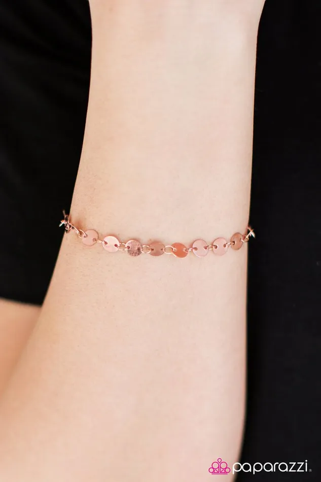 Bracelets Paparazzi Jewelry Paparazzi Bracelet Spotlight Social Copper
