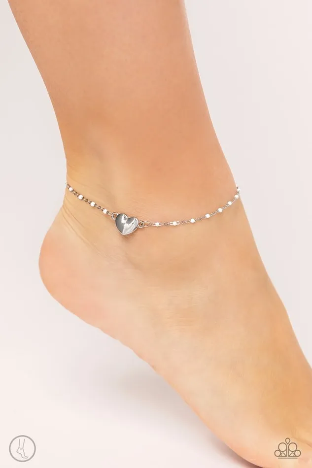 Bracelets Paparazzi Jewelry Paparazzi Bracelet Sunbather Serenade White