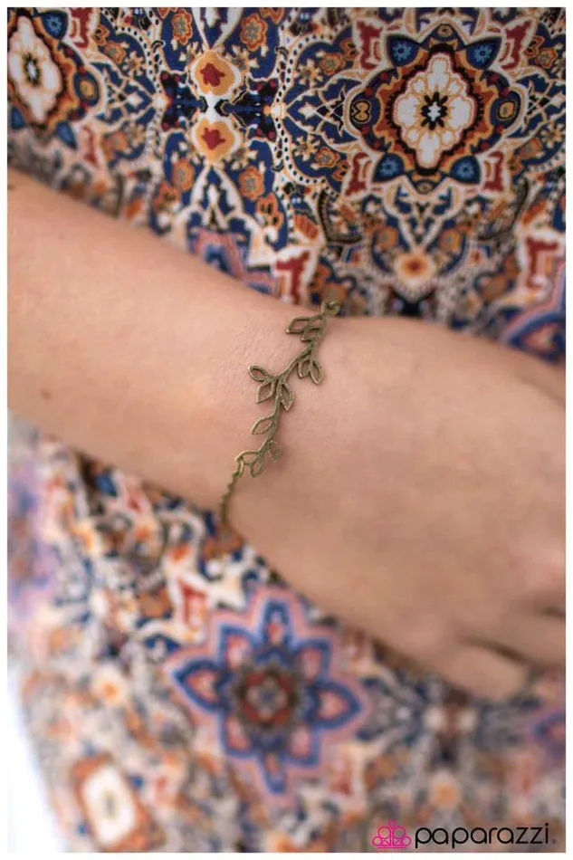 Bracelets Paparazzi Jewelry Paparazzi Bracelet Timber Brass