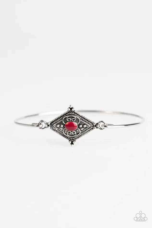 Bracelets Paparazzi Jewelry Paparazzi Bracelet Worldly Wonder Red