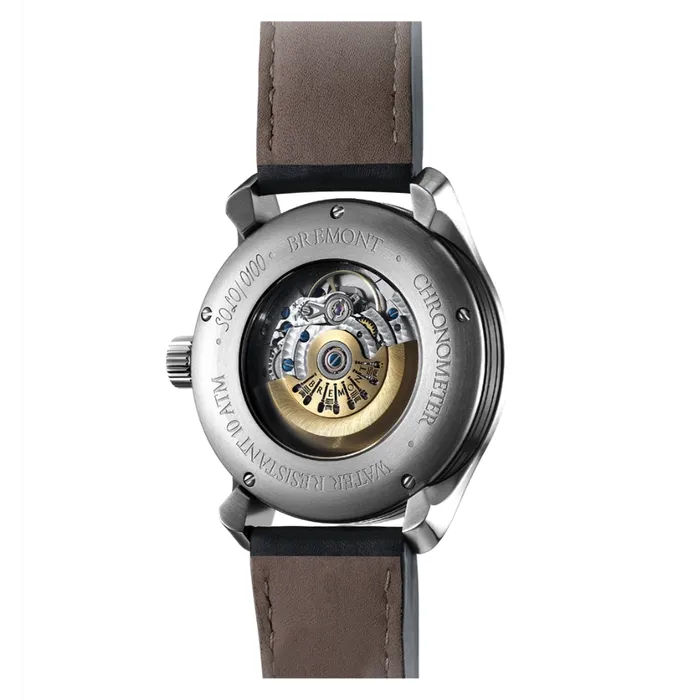 Bremont Solo Watch White Dial Brown Leather 43mm Automatic Bremont Watches