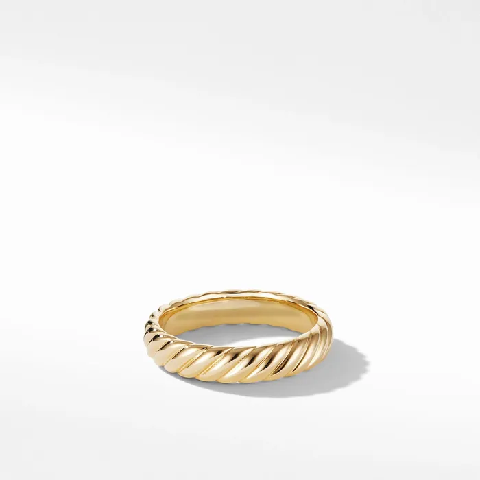 David Yurman 5mm Cable Band Ring David Yurman Rings