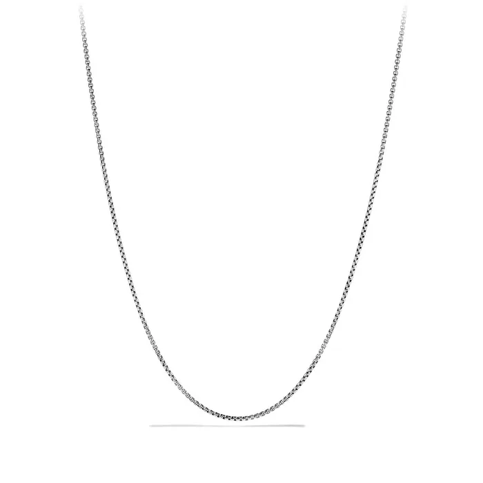 David Yurman Adjustable Box Chain Necklace David Yurman Necklaces