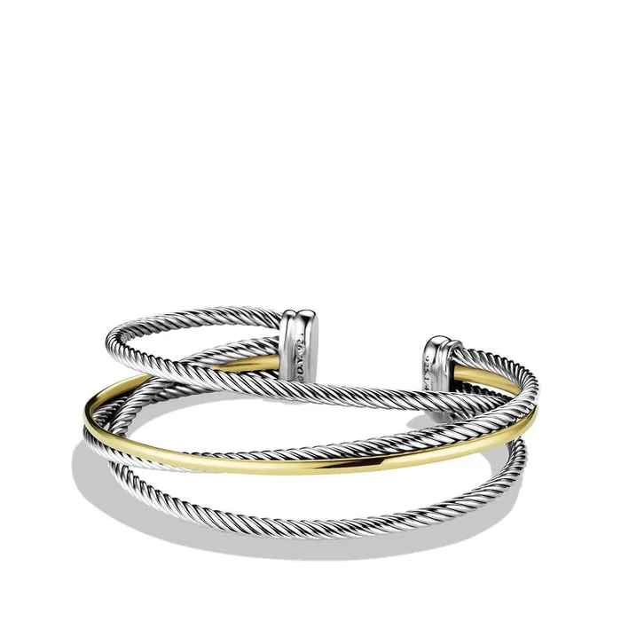 David Yurman David Yurman 3mm Wide Crossover Bracelet Bracelets