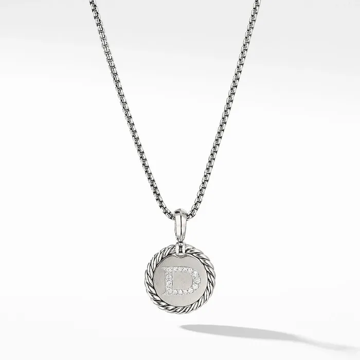 David Yurman Initial D Pendant David Yurman Necklaces
