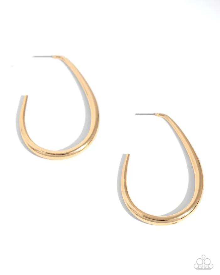 Earrings Paparazzi Earring Exclusive Element Gold Paparazzi Jewelry Earrings Paparazzi Earring Exclusive Element Gold Paparazzi Jewelry