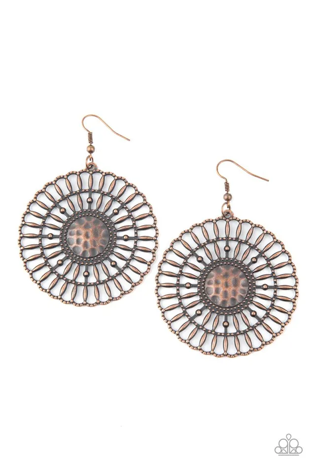 Earrings Paparazzi Earring Rustic Groves Copper Paparazzi Jewelry Earrings Paparazzi Earring Rustic Groves Copper Paparazzi Jewelry