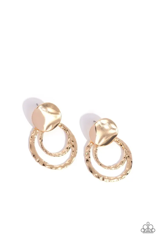 Earrings Paparazzi Jewelry Paparazzi Earring Ancient Arts Gold Earrings Paparazzi Jewelry Paparazzi Earring Ancient Arts Gold