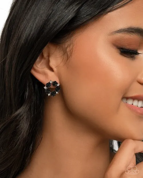 Earrings Paparazzi Jewelry Paparazzi Earring Grace Personified Black Earrings Paparazzi Jewelry Paparazzi Earring Grace Personified Black