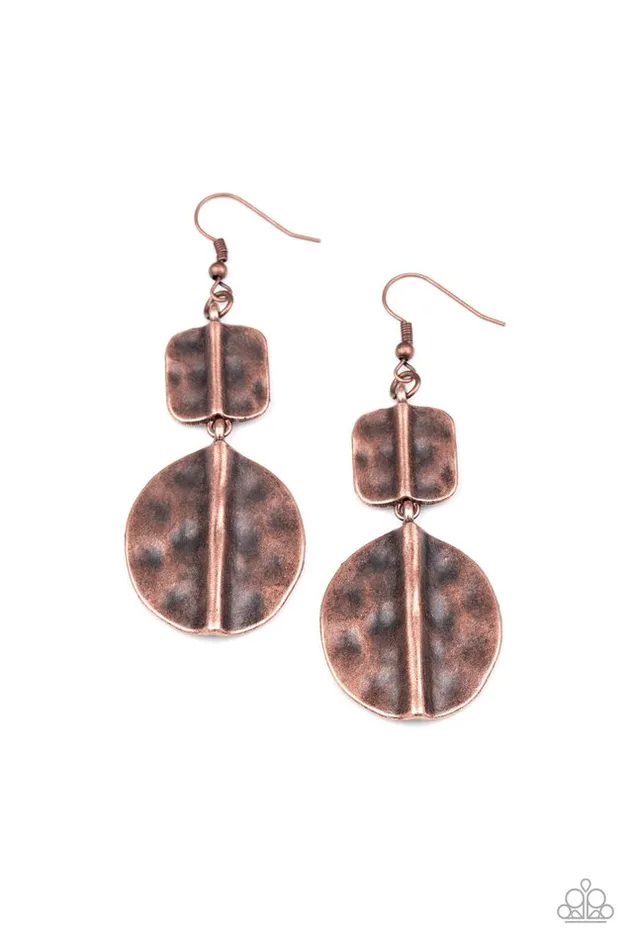 Earrings Paparazzi Jewelry Paparazzi Earring Lure Allure Copper Earrings Paparazzi Jewelry Paparazzi Earring Lure Allure Copper