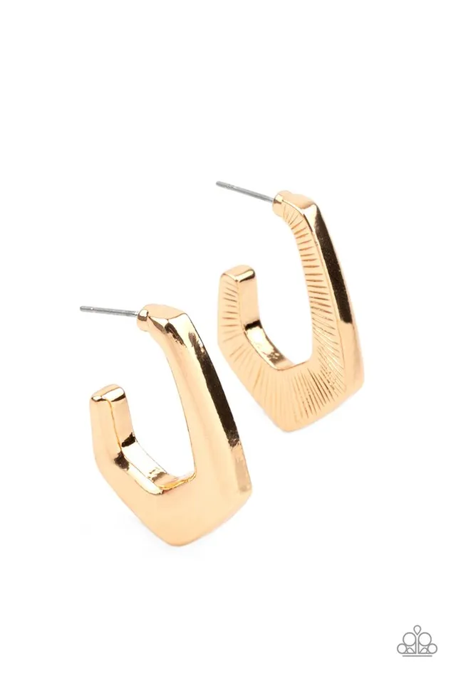 Earrings Paparazzi Jewelry Paparazzi Earring On The Hook Gold Earrings Paparazzi Jewelry Paparazzi Earring On The Hook Gold
