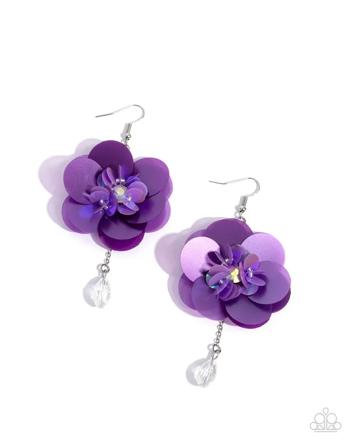 Earrings Paparazzi Jewelry Paparazzi Earring Oversized Opulence Purple Earrings Paparazzi Jewelry Paparazzi Earring Oversized Opulence Purple