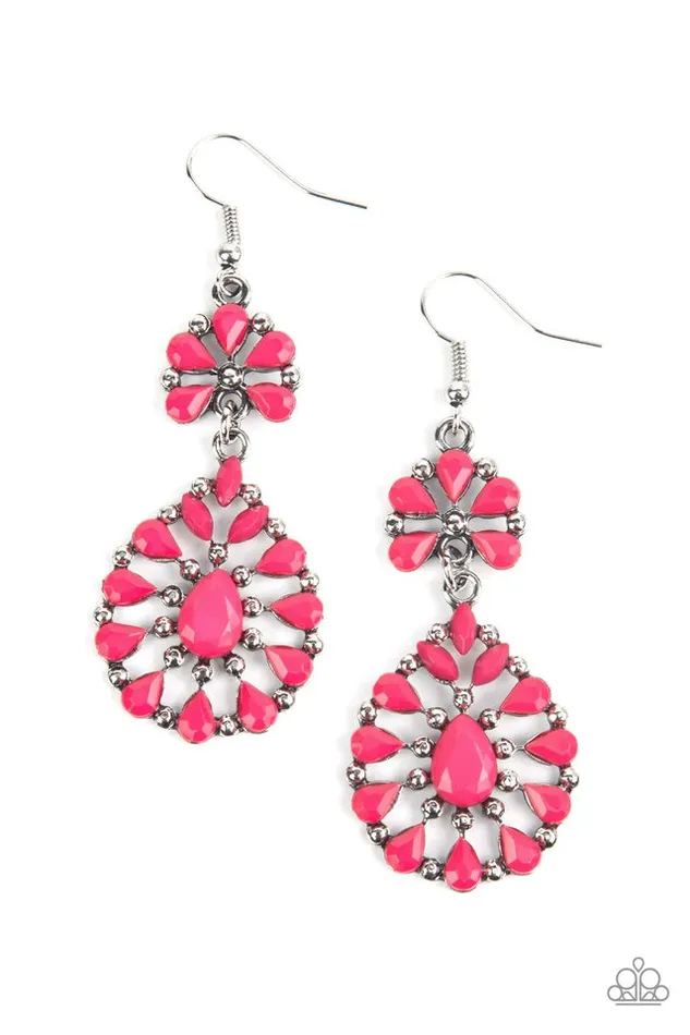 Earrings Paparazzi Jewelry Paparazzi Earring Posh Palooza Pink Earrings Paparazzi Jewelry Paparazzi Earring Posh Palooza Pink