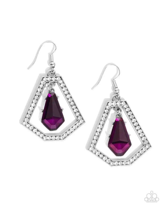 Earrings Paparazzi Jewelry Paparazzi Earring Poshly Photogenic Purple Earrings Paparazzi Jewelry Paparazzi Earring Poshly Photogenic Purple
