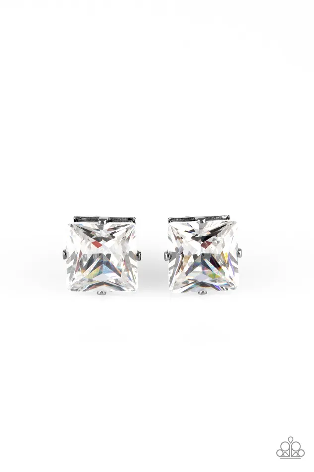 Earrings Paparazzi Jewelry Paparazzi Earring Prima Donna Drama Black