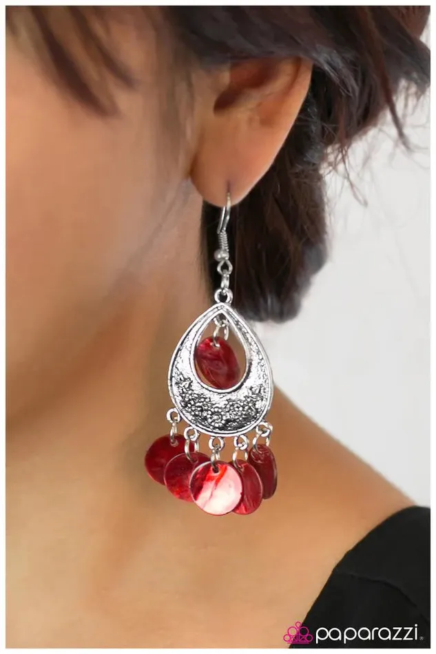 Earrings Paparazzi Jewelry Paparazzi Earring Truth Be Told Red