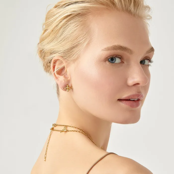 Earrings Temple St Clair Temple St Clair Busy Bee Earrings