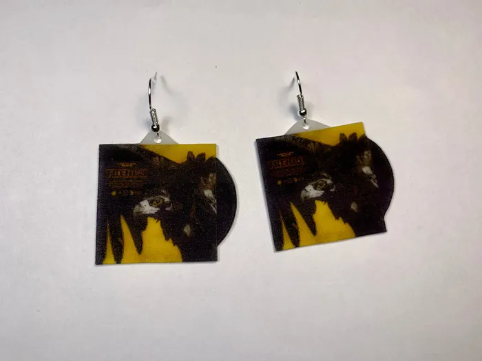 Earrings Twenty One Pilots Trench Vinyl Handmade Earrings Sam Makes Things