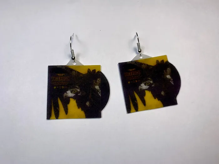 Earrings Twenty One Pilots Trench Vinyl Handmade Earrings Sam Makes Things