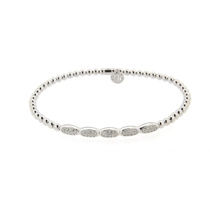Hulchi Belluni Element 18K White Gold Diamond Bracelet Hulchi Belluni Bracelets