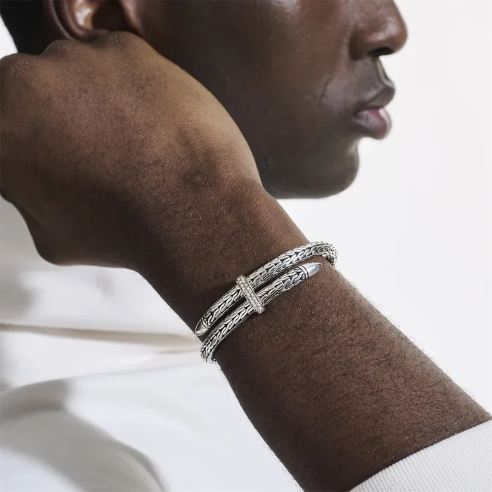 John Hardy Bracelets John Hardy Classic Chain Diamond Pave Bypass Flex Bracelet John Hardy Bracelets John Hardy Classic Chain Diamond Pave Bypass Flex Bracelet