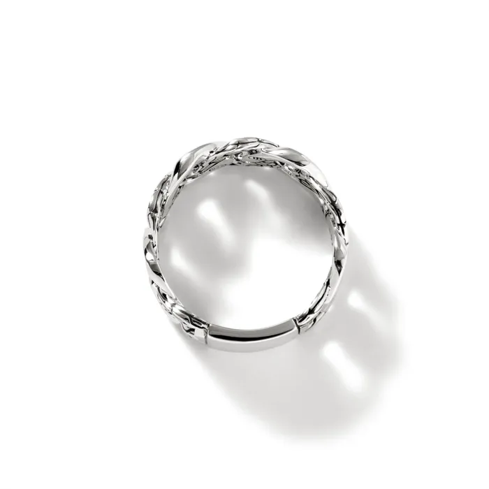 John Hardy Mens Classic Chain Sterling Silver 12mm Band Ring John Hardy Rings John Hardy Mens Classic Chain Sterling Silver 12mm Band Ring John Hardy Rings