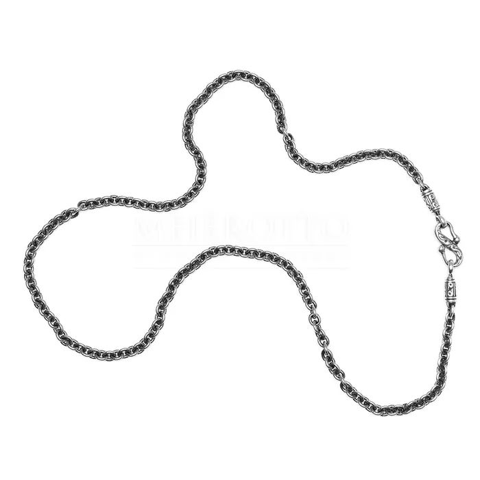Konstantino Silver 36mm Cable Chain 22 inch Konstantino Necklaces