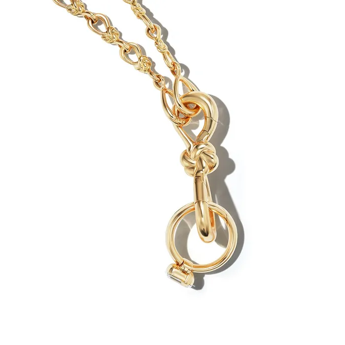 Marla Aaron 18K Gold True Lovers Knot Lock Marla Aaron PreStyled Sets