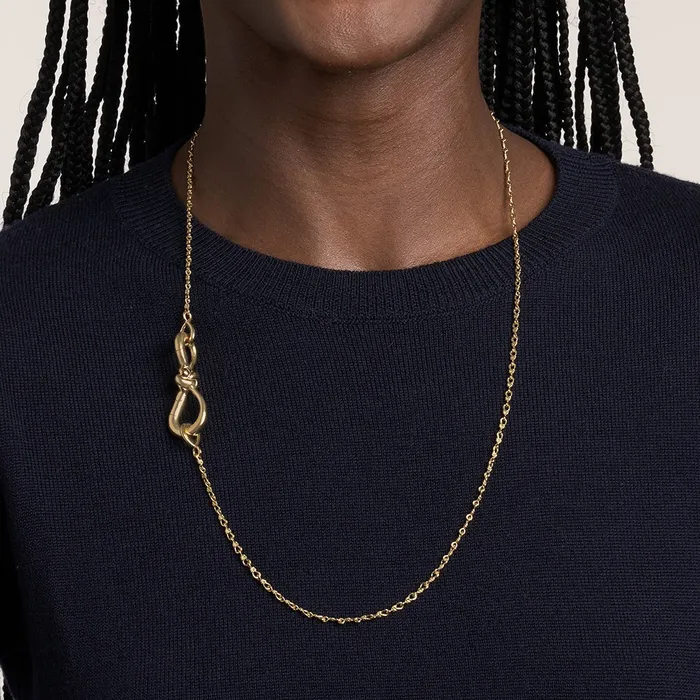 Marla Aaron 18K Gold True Lovers Knot Lock Marla Aaron PreStyled Sets