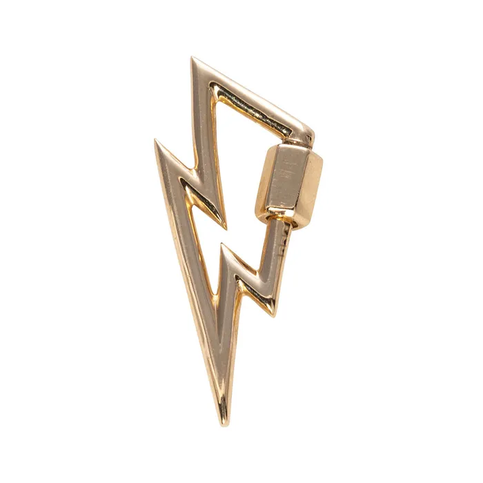 Marla Aaron PreStyled Sets Marla Aaron 14K Yellow Gold Bolt Lock