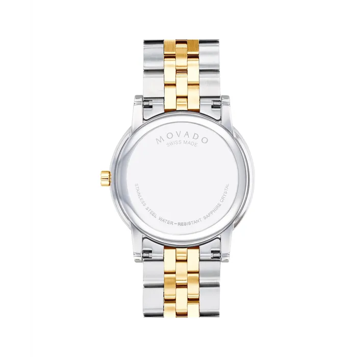 Movado Museum Classic Black Dial TwoTone Stainless Steel 40mm Quartz Movado Bracelets Movado Museum Classic Black Dial TwoTone Stainless Steel 40mm Quartz Movado Bracelets