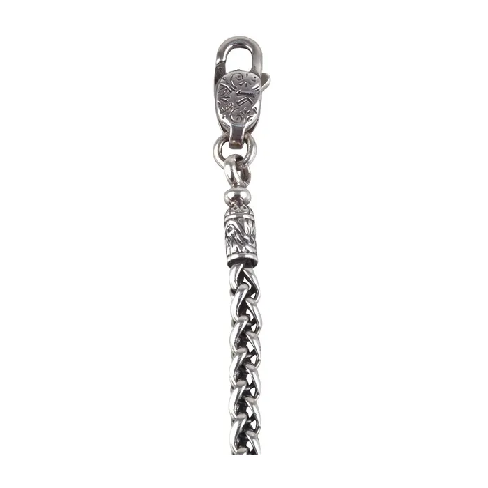 Necklaces Konstantino Sterling Silver 4mm Wheat Chain 22 inch Konstantino