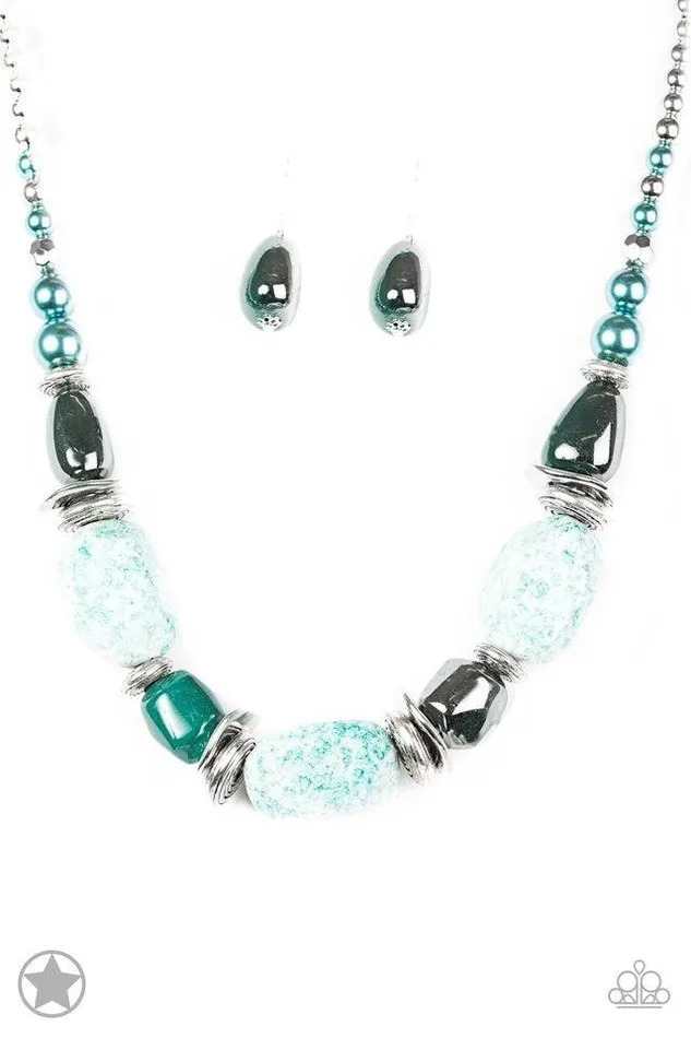 Necklaces Paparazzi Jewelry Paparazzi Blockbuster Necklace In Good Glazes Blue Necklaces Paparazzi Jewelry Paparazzi Blockbuster Necklace In Good Glazes Blue