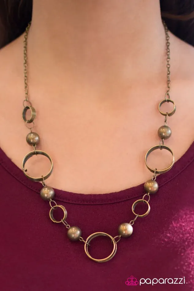 Necklaces Paparazzi Jewelry Paparazzi Necklace By Comparison Brass