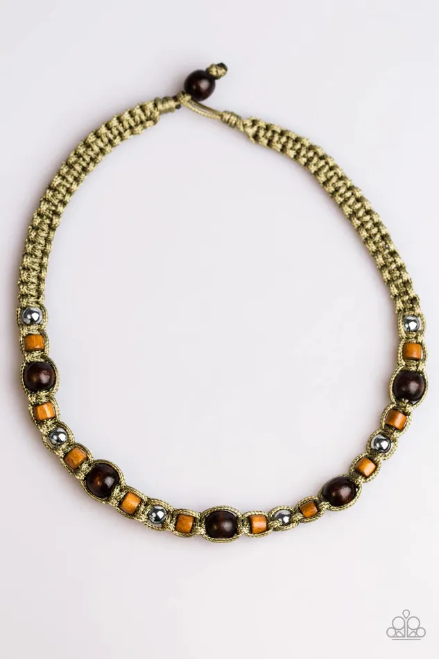 Necklaces Paparazzi Jewelry Paparazzi Necklace Deck Crew Green