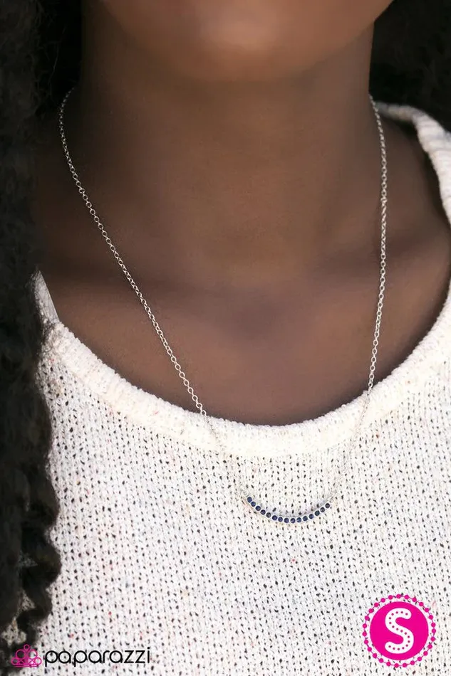 Necklaces Paparazzi Jewelry Paparazzi Necklace Divas Night Out Blue