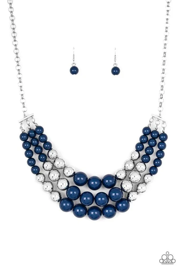 Necklaces Paparazzi Jewelry Paparazzi Necklace Dream Pop Blue