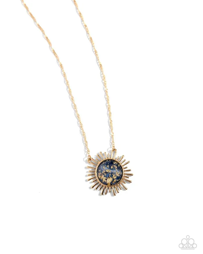 Necklaces Paparazzi Jewelry Paparazzi Necklace Fairytale Foil Blue Necklaces Paparazzi Jewelry Paparazzi Necklace Fairytale Foil Blue