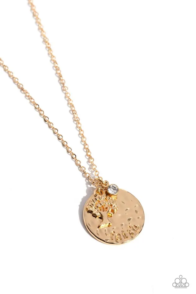 Necklaces Paparazzi Jewelry Paparazzi Necklace Flourishing Faith Gold Necklaces Paparazzi Jewelry Paparazzi Necklace Flourishing Faith Gold