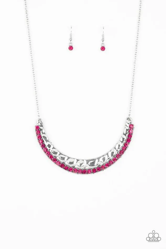Necklaces Paparazzi Jewelry Paparazzi Necklace Impressive Pink