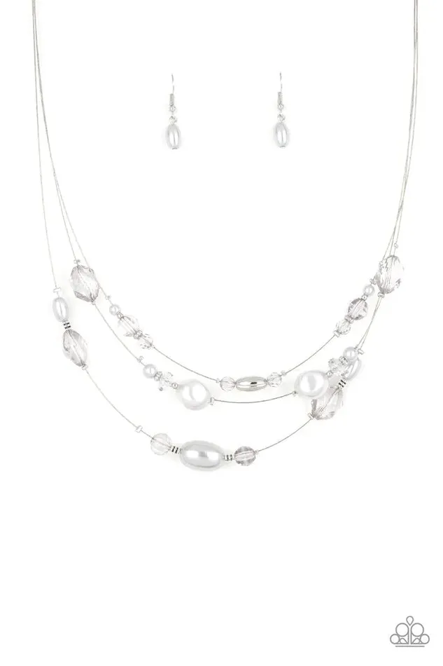 Necklaces Paparazzi Jewelry Paparazzi Necklace Pacific Pageantry Silver