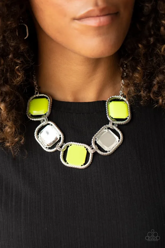Necklaces Paparazzi Jewelry Paparazzi Necklace Pucker Up Yellow