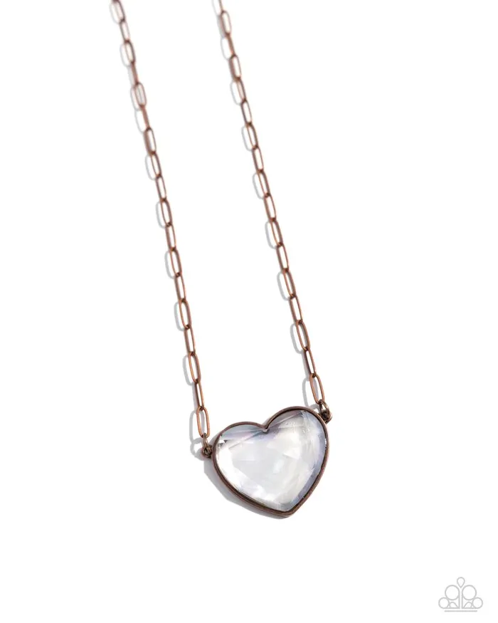 Necklaces Paparazzi Jewelry Paparazzi Necklace Seize the Sentiment Copper Necklaces Paparazzi Jewelry Paparazzi Necklace Seize the Sentiment Copper